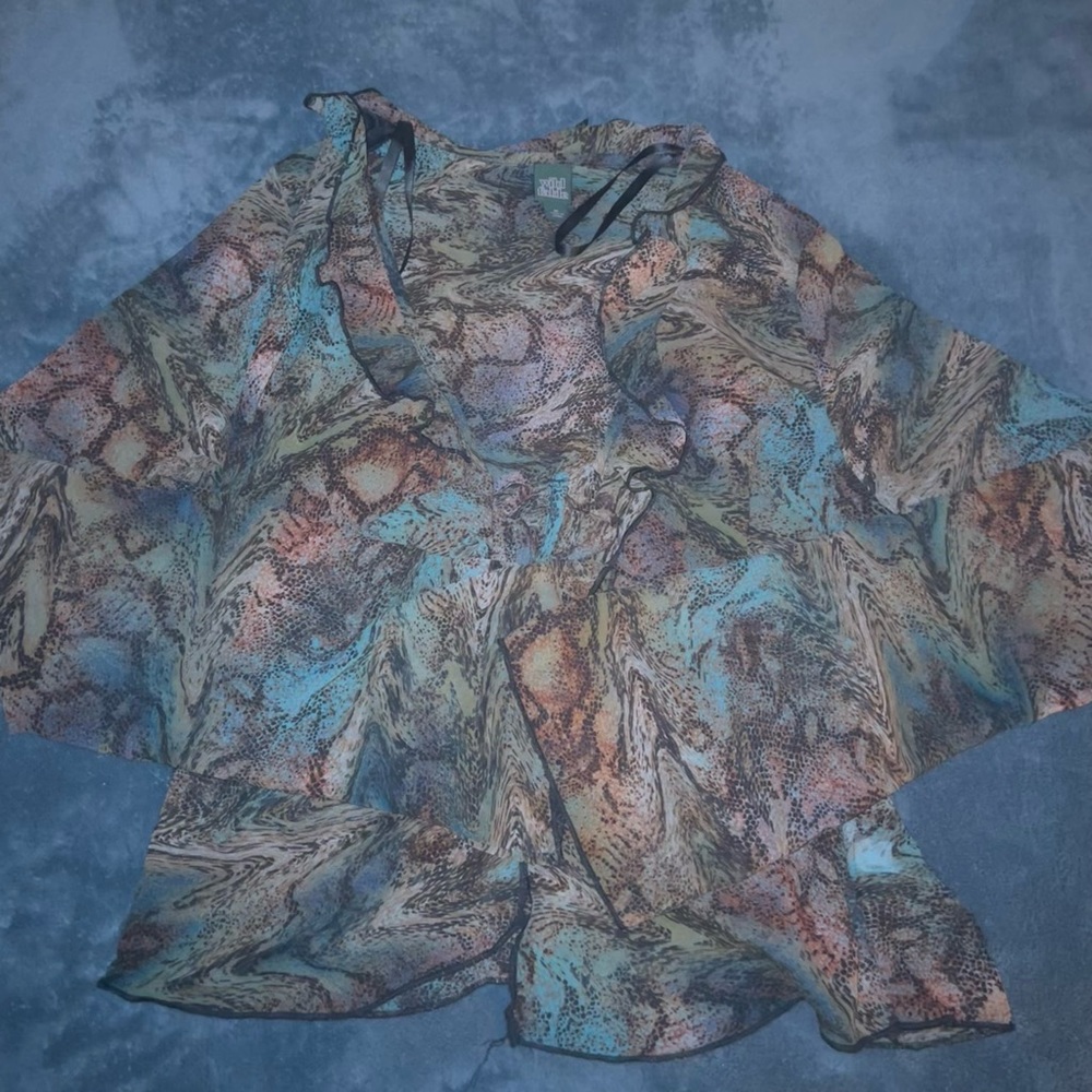 multi color blouse